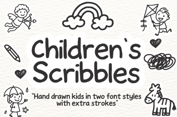 Download Children’s Scribbles - Premium Bundle